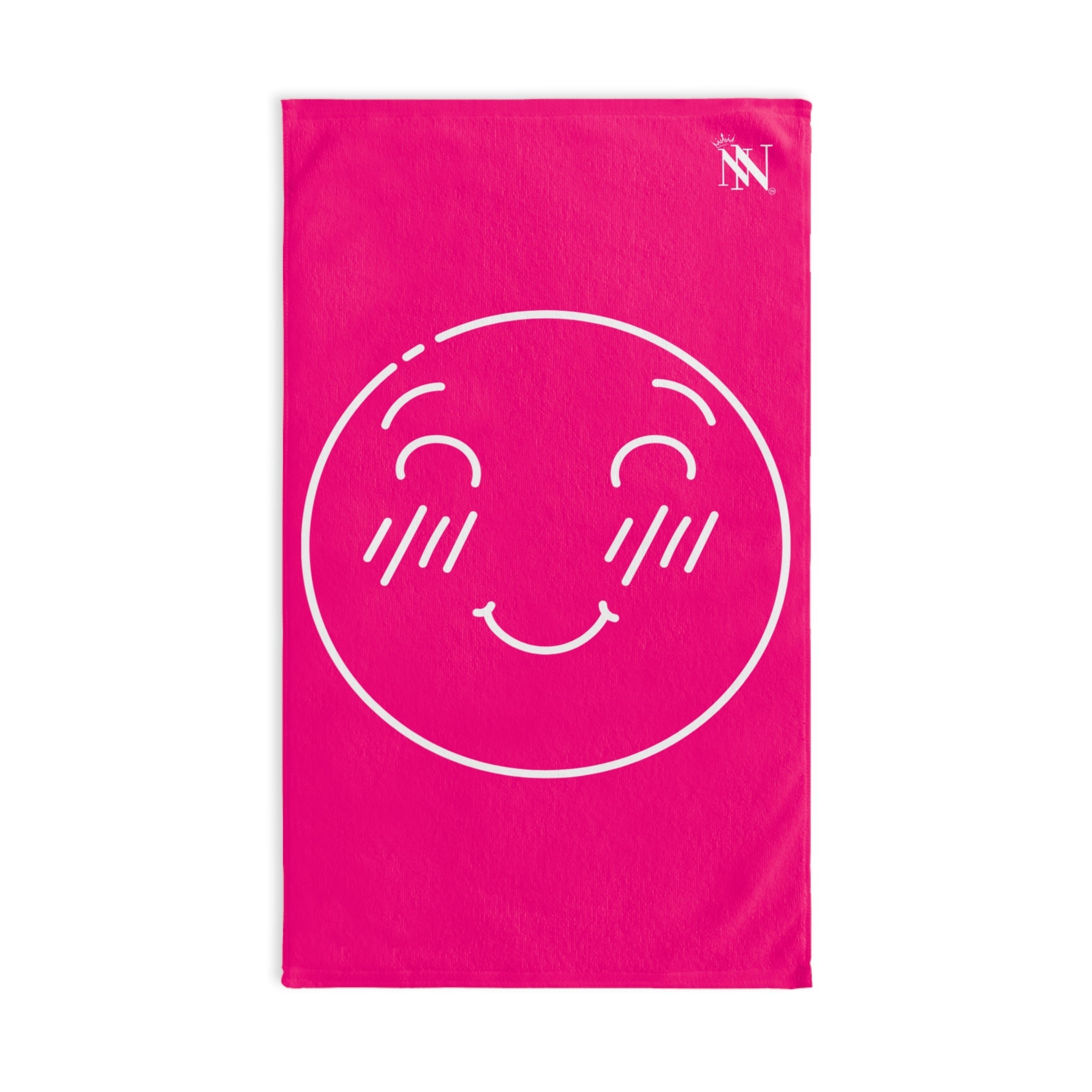 Yes Emoji Signature Pink Cum Towel