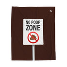 No Poop Zone | Mix & Match Fun Flirty Lovers’ Blankets