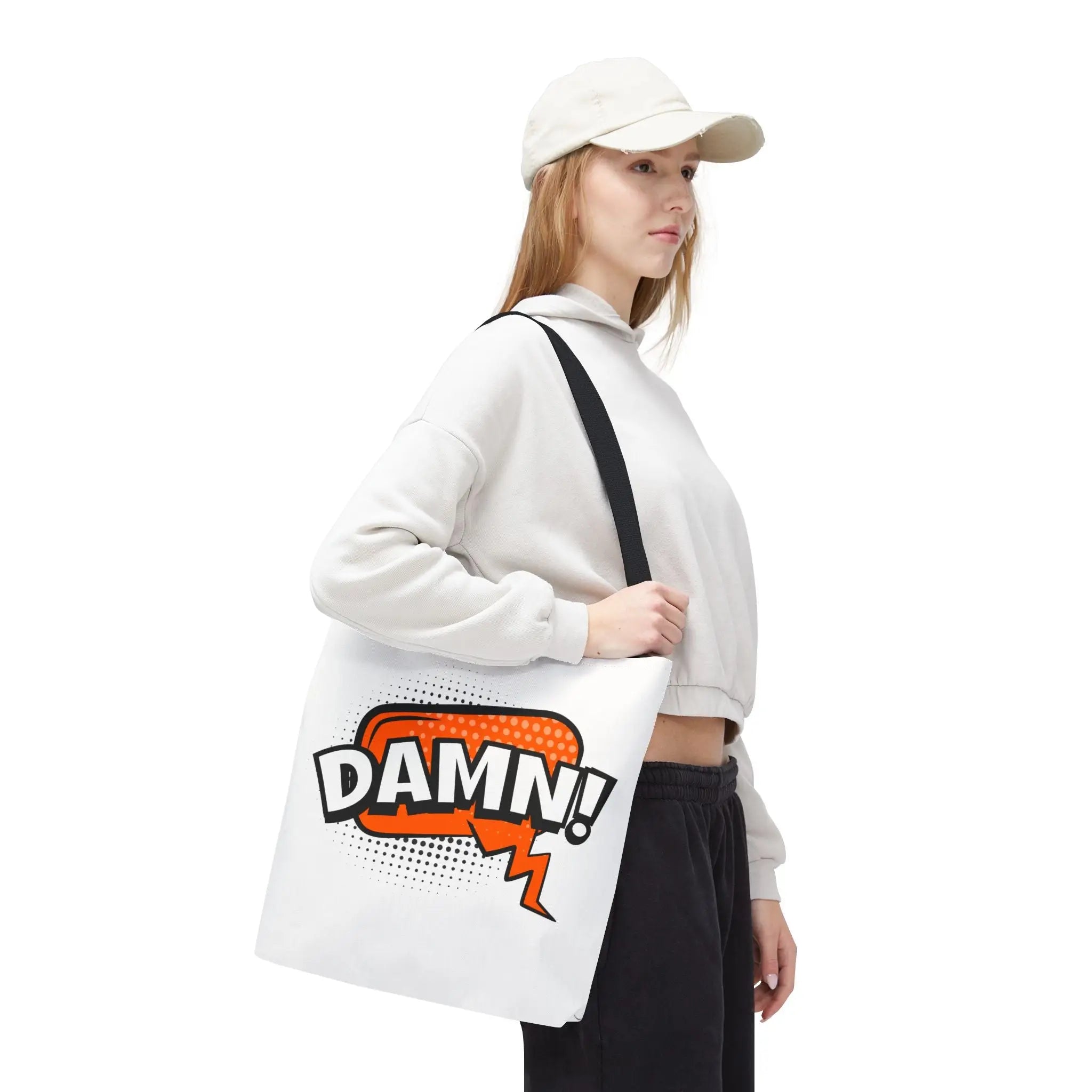 Thinking Damn! Cartoon Fun | Mix & Match Fun-Flirty Lovers’ Totes
