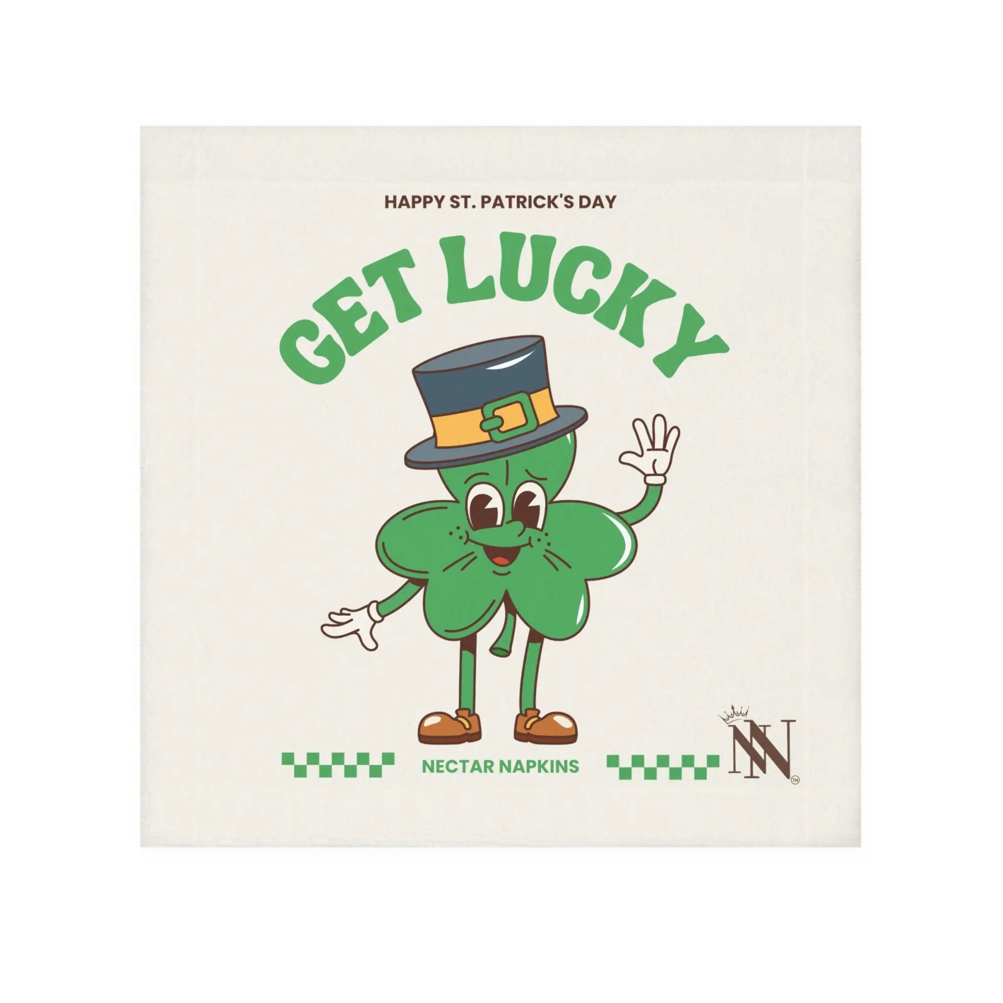 Get Lucky Shamrock St. Patrick’s Day | Mix & Match Lils’ Fun-Flirty Lovers’ Towels