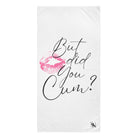 But did you Cum? with a Kiss Big Ass Rimming Sex Towel