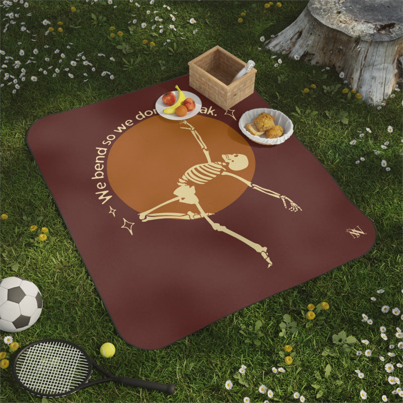 We Bend So We Don’t Break | Mix Match Fun-Flirty Lovers’ Water-Resistant Blankets