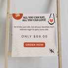 Sushi Feast | Mix & Match Original Fun-Flirty Lovers’ Towels