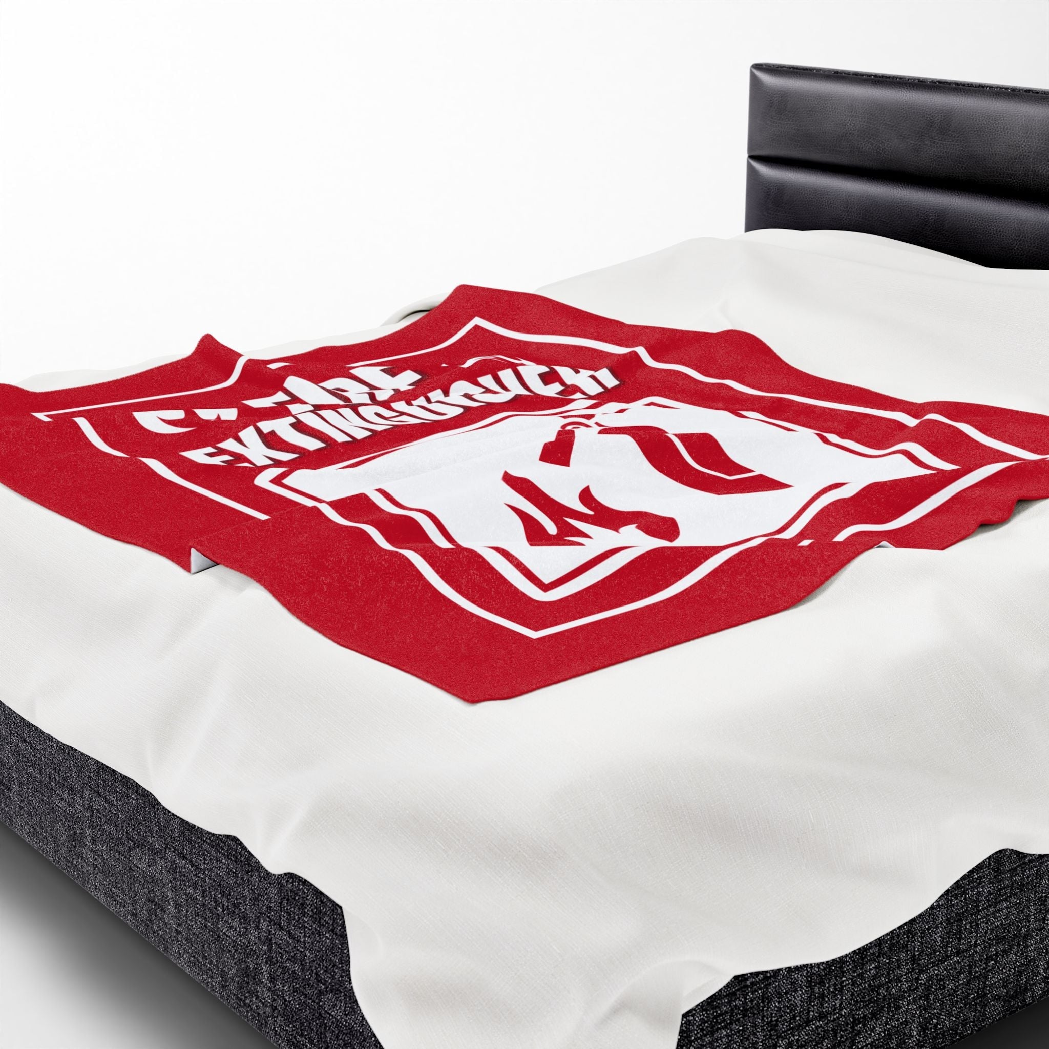 Fire Extinguisher | Mix & Match Velveteen Fun-Flirty Lovers’ Blankets