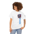 Checked-Mate | Mix & Match Cotton Unisex Fun-Flirty Lovers’ Tees