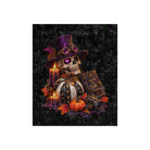 Spells & Naughty Thoughts Skull | Nectar Napkins Fun-Flirty Lovers’ Crushed Velvet Blankets