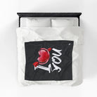 I Heart Arrow You | Mix & Match Soft Fun-Flirty Lovers’ Blankets