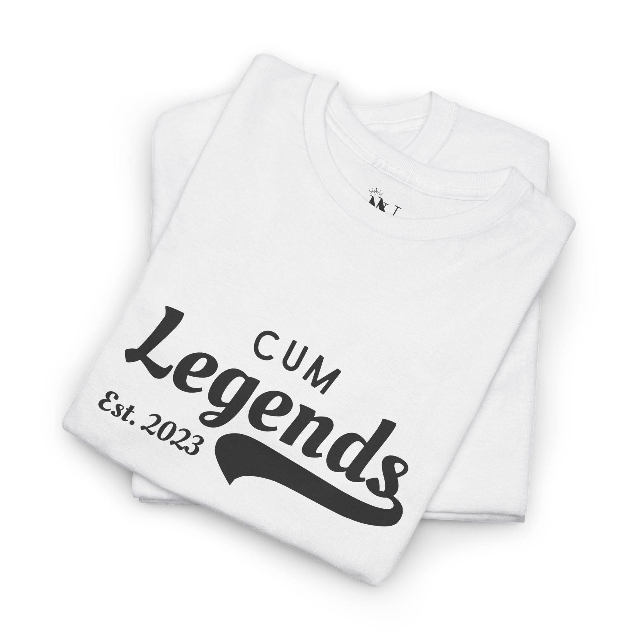 Cum Legends Est 2023 | Mix & Match Cotton Unisex Fun-Flirty Lovers’ T-Shirts