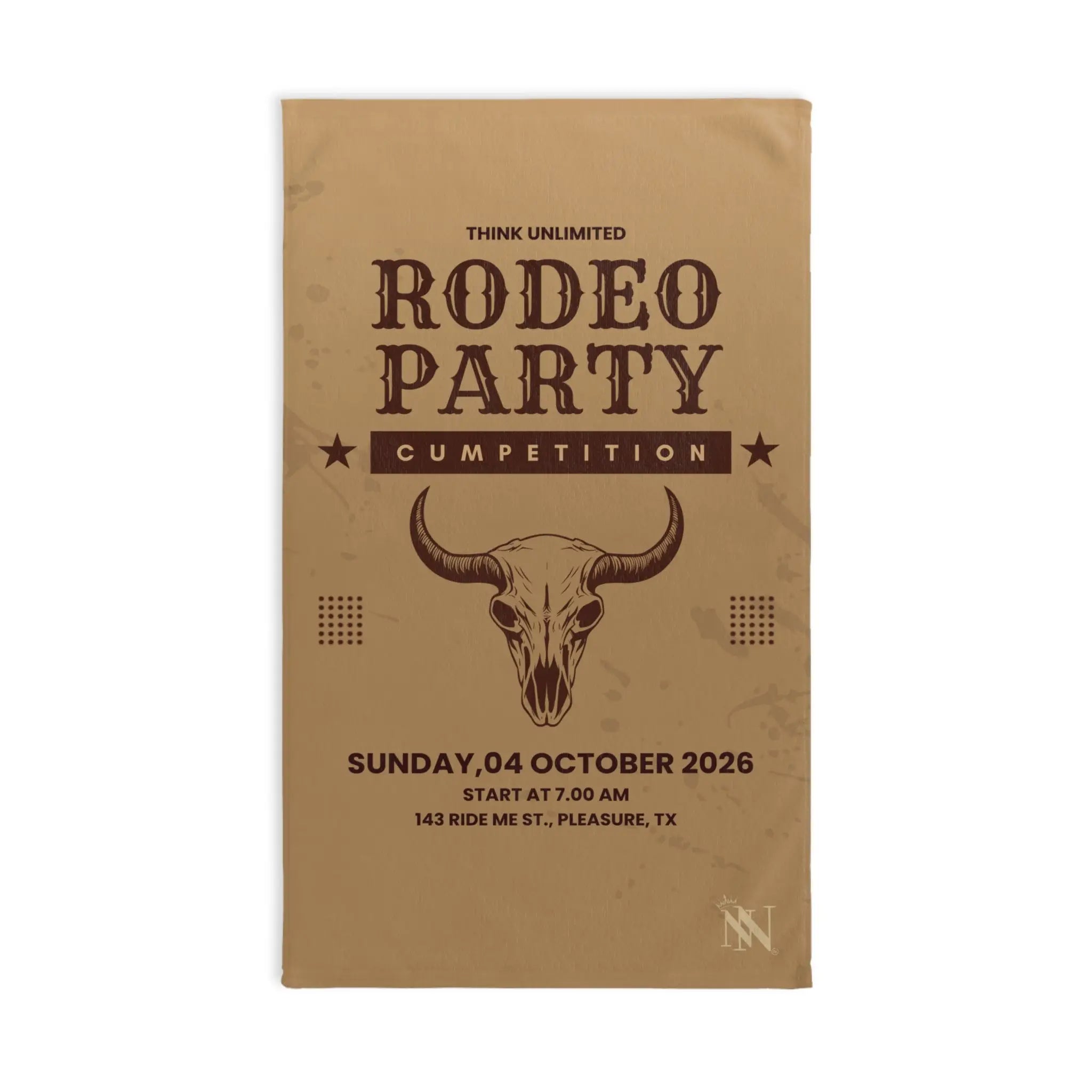 Rodeo Party Cumpetition | Mix & Match Classic Fun-Flirty Lovers’ Towels