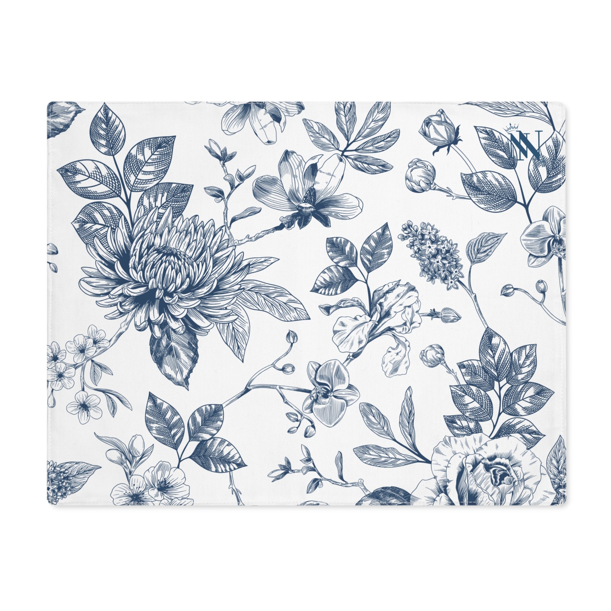Pretty Blue Floral | Mix & Match Playful Fun-Flirty Lovers’ Toy Mats
