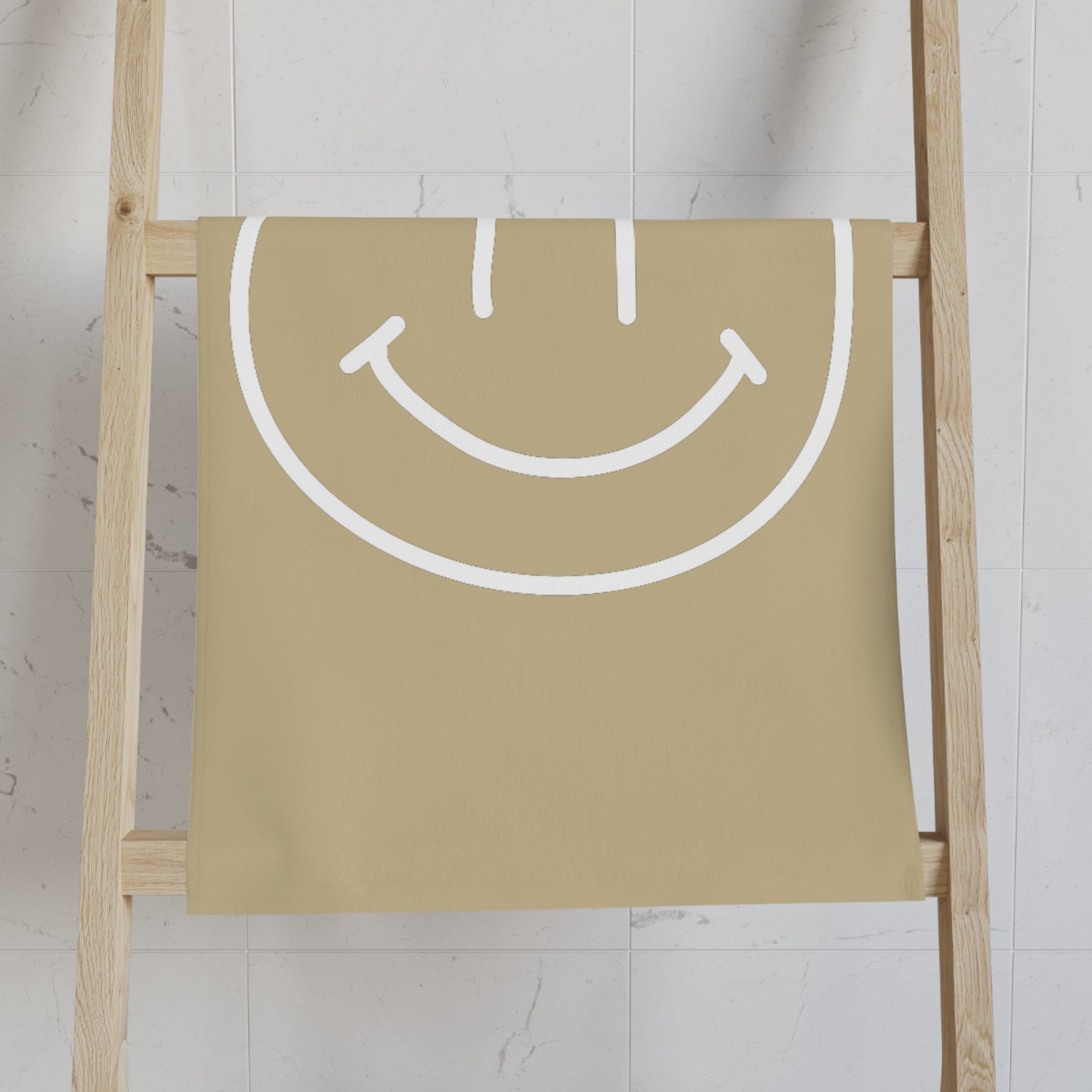 Happy Smiling Emoji Gold | Mix & Match Classic Fun-Flirty Lovers’ Towels