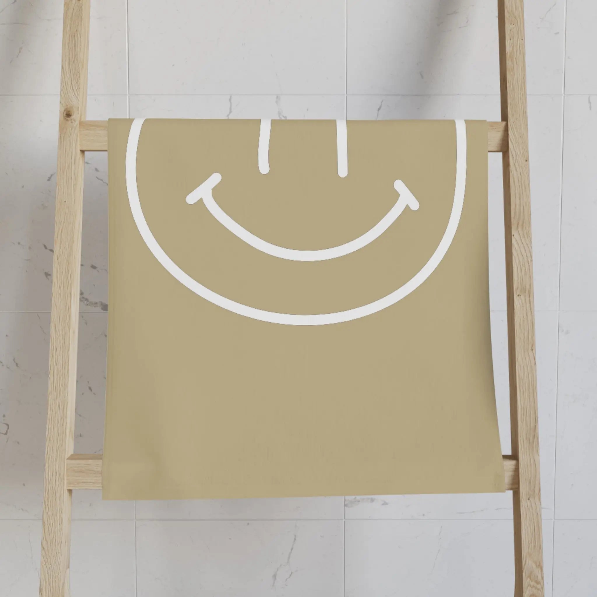 Happy Smiling Emoji Gold | Mix & Match Classic Fun-Flirty Lovers’ Towels