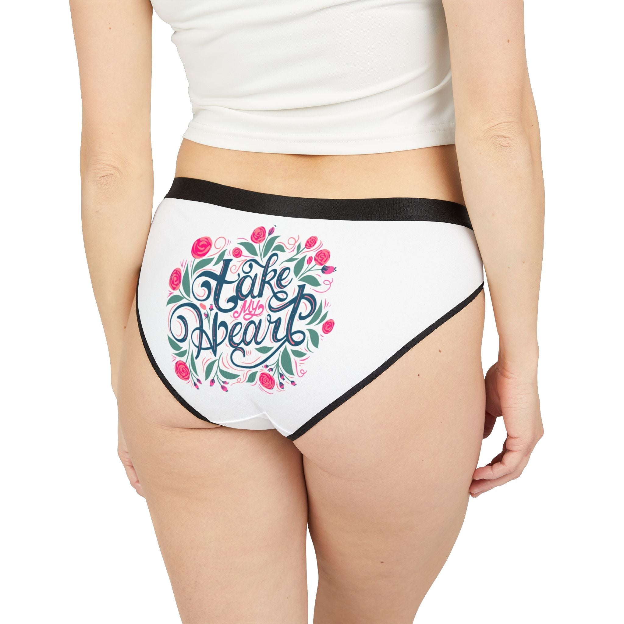 Take My Heart Floral | Mix & Match Women’s Fun-Flirty Lovers’ Panties