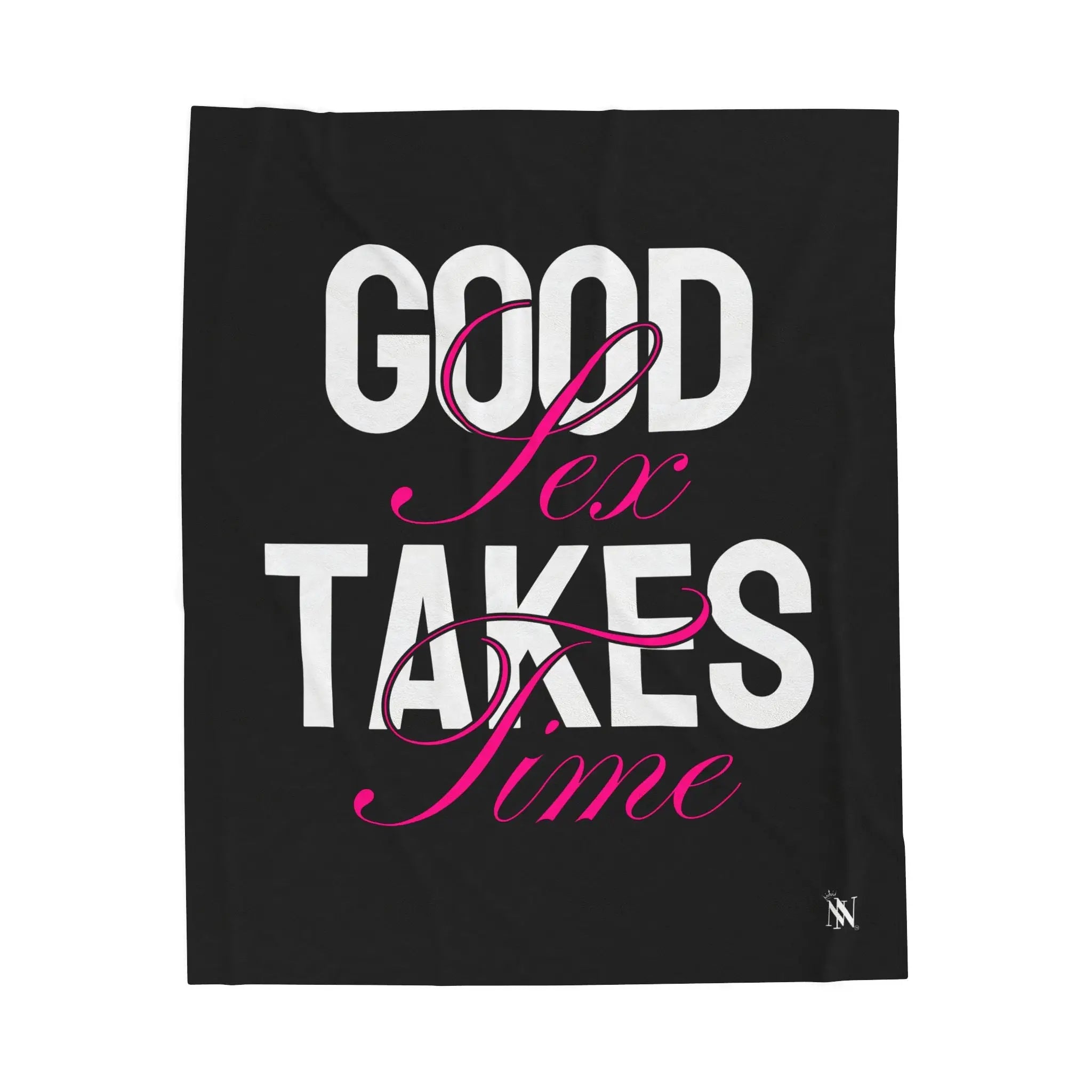 Good Sex Takes Time | Mix & Match Soft Fun-Flirty Lovers’ Blankets