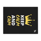 Keep Calm & Cum Queen King | Mix & Match Playful Fun-Flirty Lovers’ Toy Mats