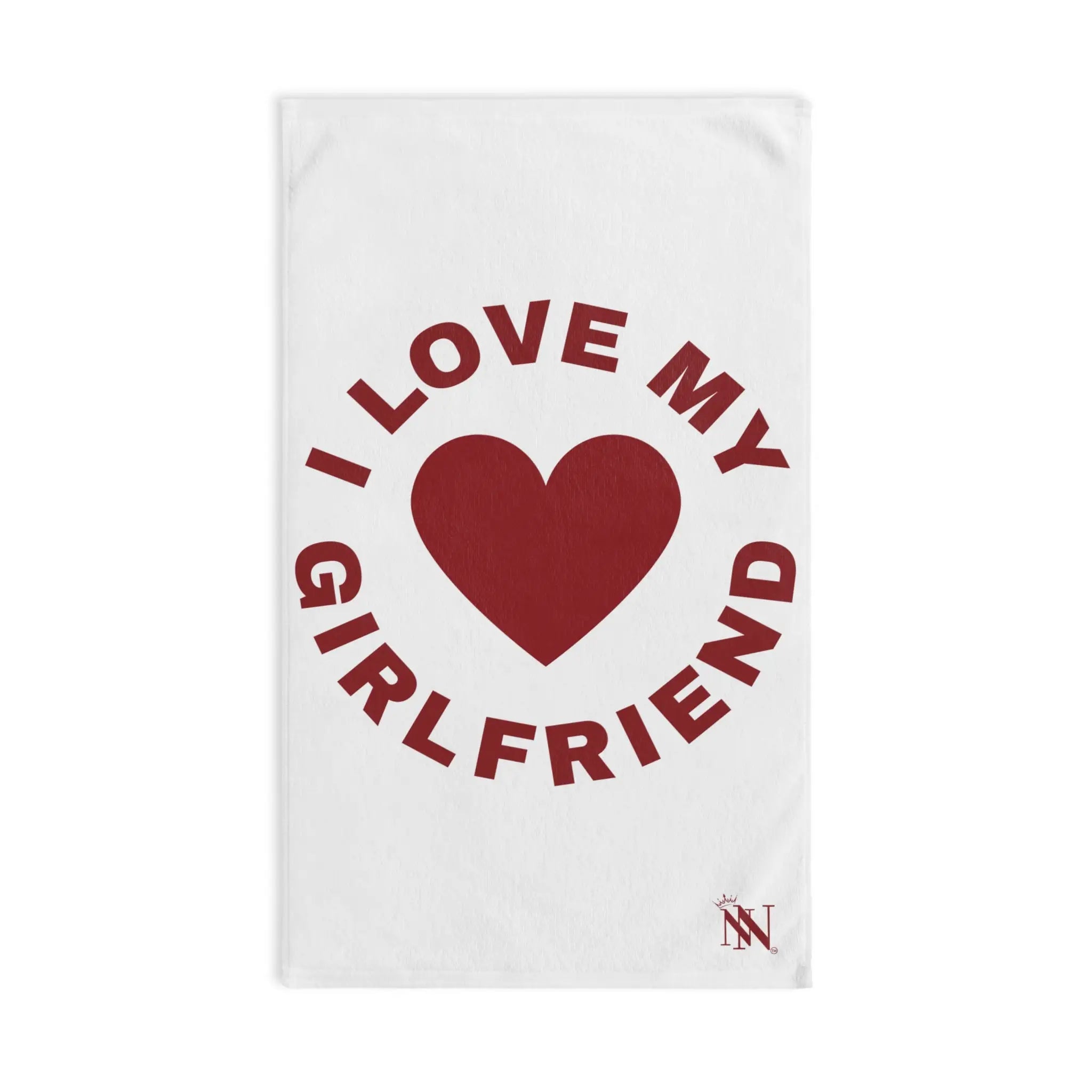 I Love My Girlfriend Heart | Mix & Match Classic Fun-Flirty Lovers’ Towels