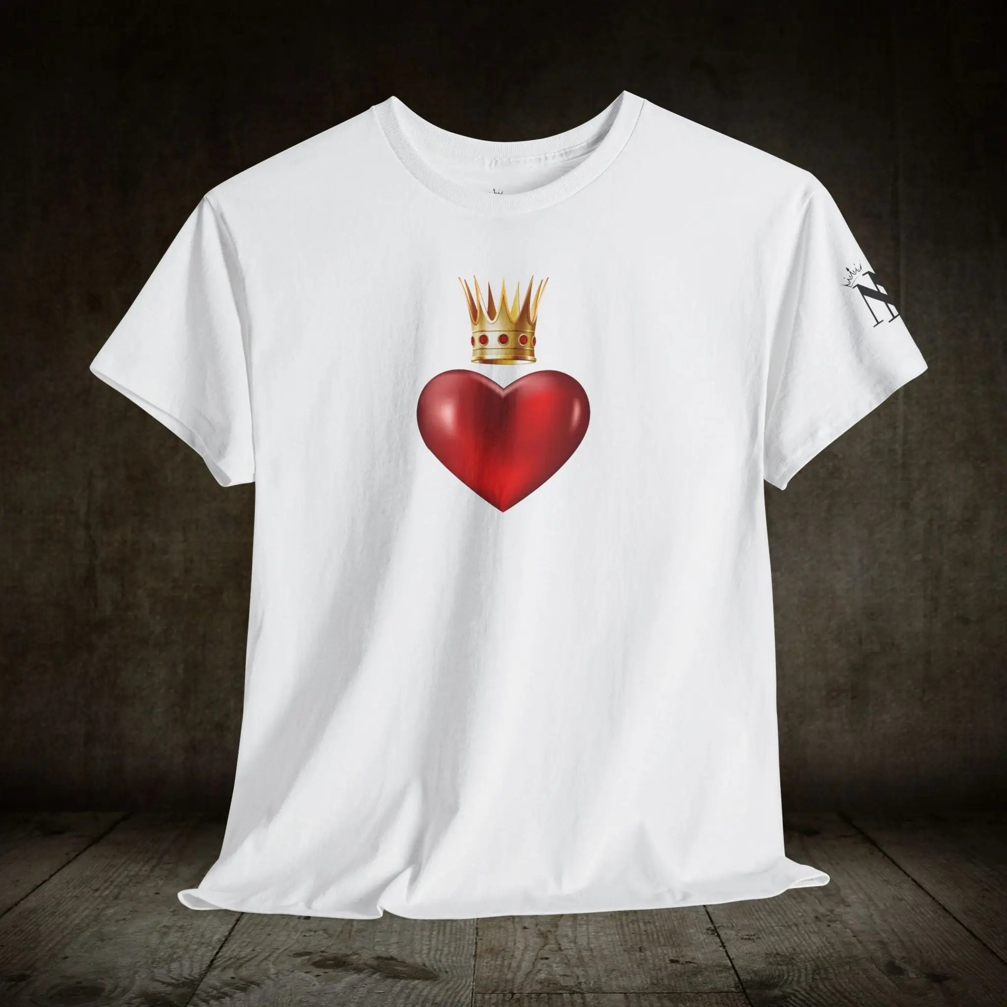 Heart Queen | Mix & Match 100% Cotton Unisex Fun-Flirty Lovers’ Tees