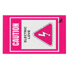Caution Electric Love Sex Towel