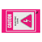 Caution Electric Love | Mix & Match Soft Fun-Flirty Lovers’ Towels