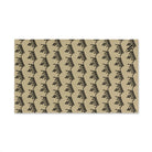 Crown Queen Pattern Gold | Mix & Match Classic Fun-Flirty Lovers’ Towels