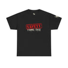 Safety: Cums First | Mix & Match 100% Cotton Unisex Fun-Flirty Lovers’ Tees