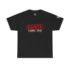 Safety: Cums First | Mix & Match 100% Cotton Unisex Fun-Flirty Lovers’ Tees