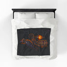 Trick Treat or Tease Crow Lovers’ Blanket