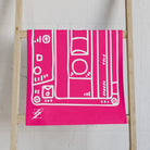 Old School Cassette Tape Signature Pink | Mix & Match Original Fun-Flirty Lovers’ Towels