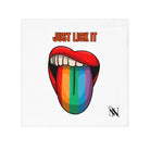 Just Lick It Rainbow Tongue Cum Rag