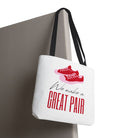 We Make a Great Pair Shoes | Mix & Match Fun-Flirty Lovers’ Totes
