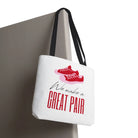 We Make a Great Pair Shoes | Mix & Match Fun-Flirty Lovers’ Totes