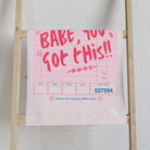 Babe You Got This!!! | Mix & Match Original Fun-Flirty Lovers’ Towels
