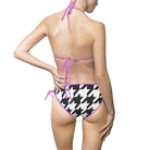 Checkered Past Star | Mix & Match Fun-Flirty Lovers’ String Bikinis