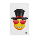 Love in a Top Hat Emoji | Mix & Match Original Fun-Flirty Lovers’ Towels