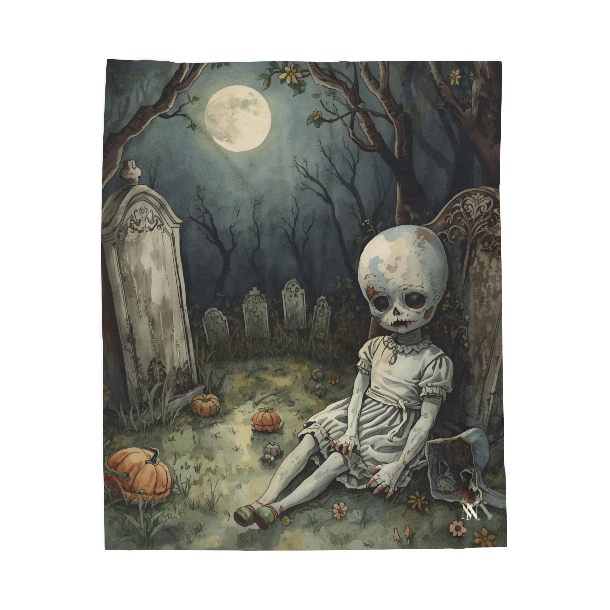 Cemetary Love | Mix & Match Velveteen Fun-Flirty Lovers’ Blankets