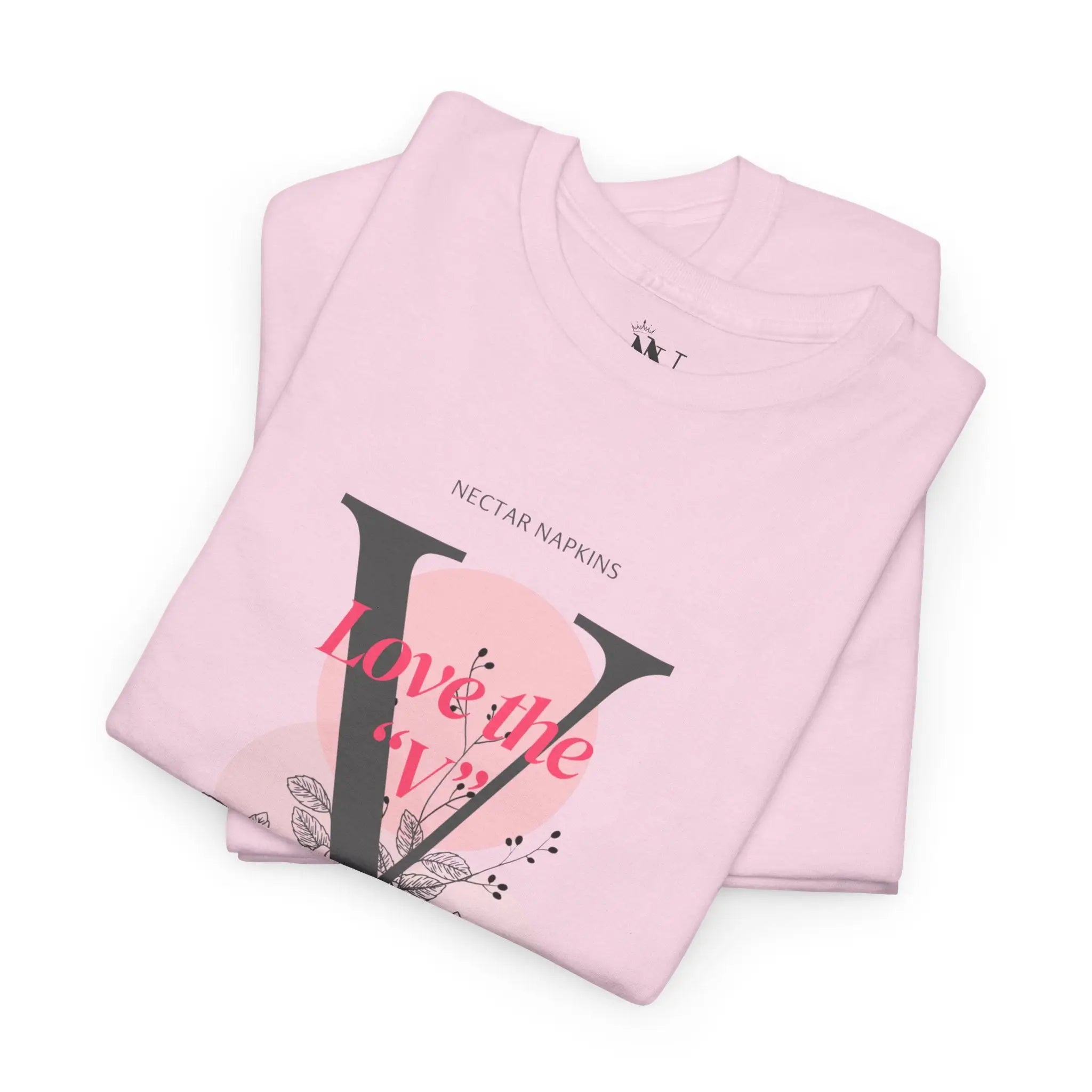 Love the ’V’ Mix Match Adult Graphic T-Shirt Tees | Live Bold