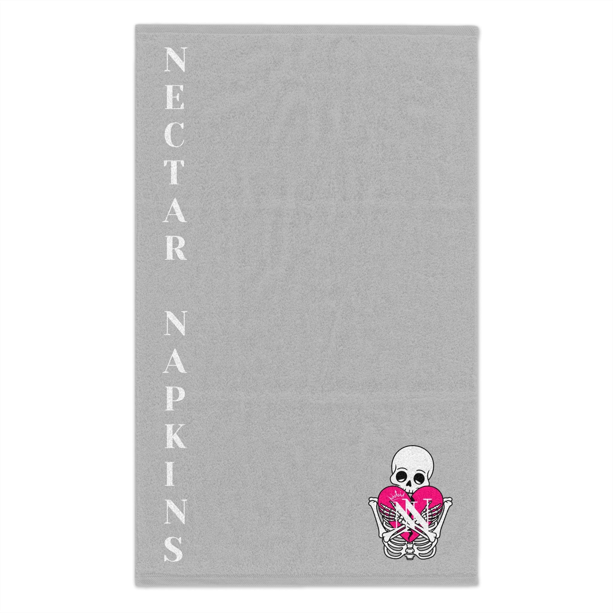 Nectar Napkins Brand Silver | Nectar Napkins Fun-Flirty Lovers’ Towels