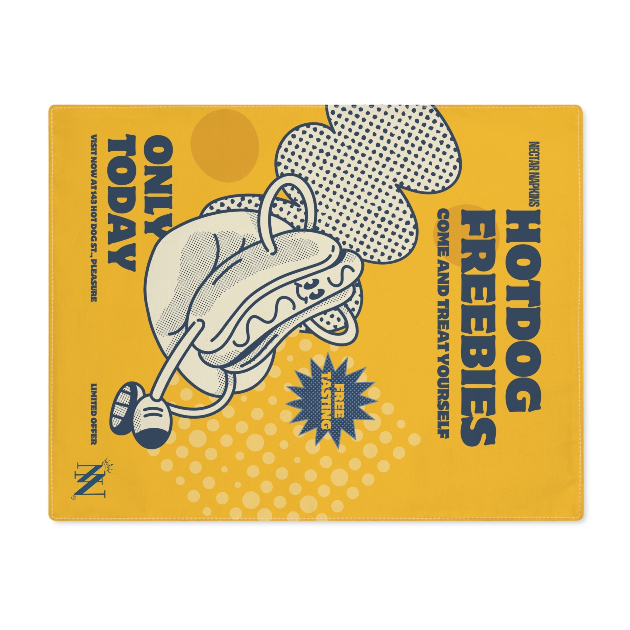 Hot Dog Freebies | Mix & Match Playful Fun-Flirty Lovers’ Toy Mats