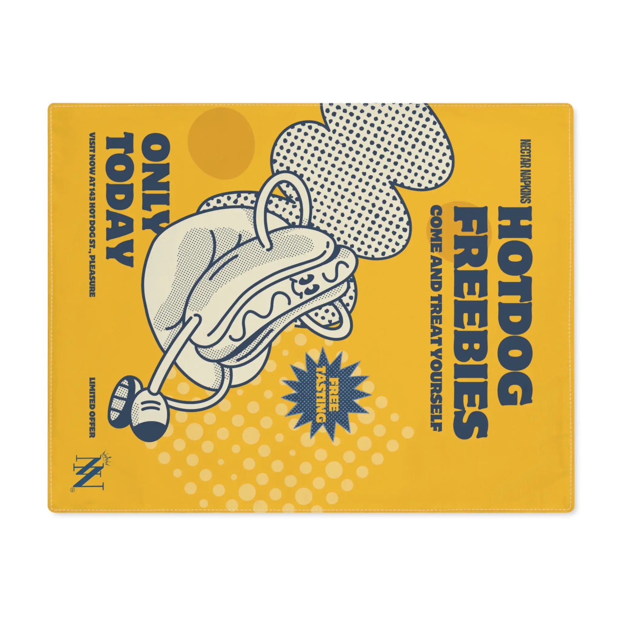 Hot Dog Freebies | Mix & Match Playful Fun-Flirty Lovers’ Toy Mats