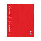 Nectar Napkins Brand Bright Red Love Blanket