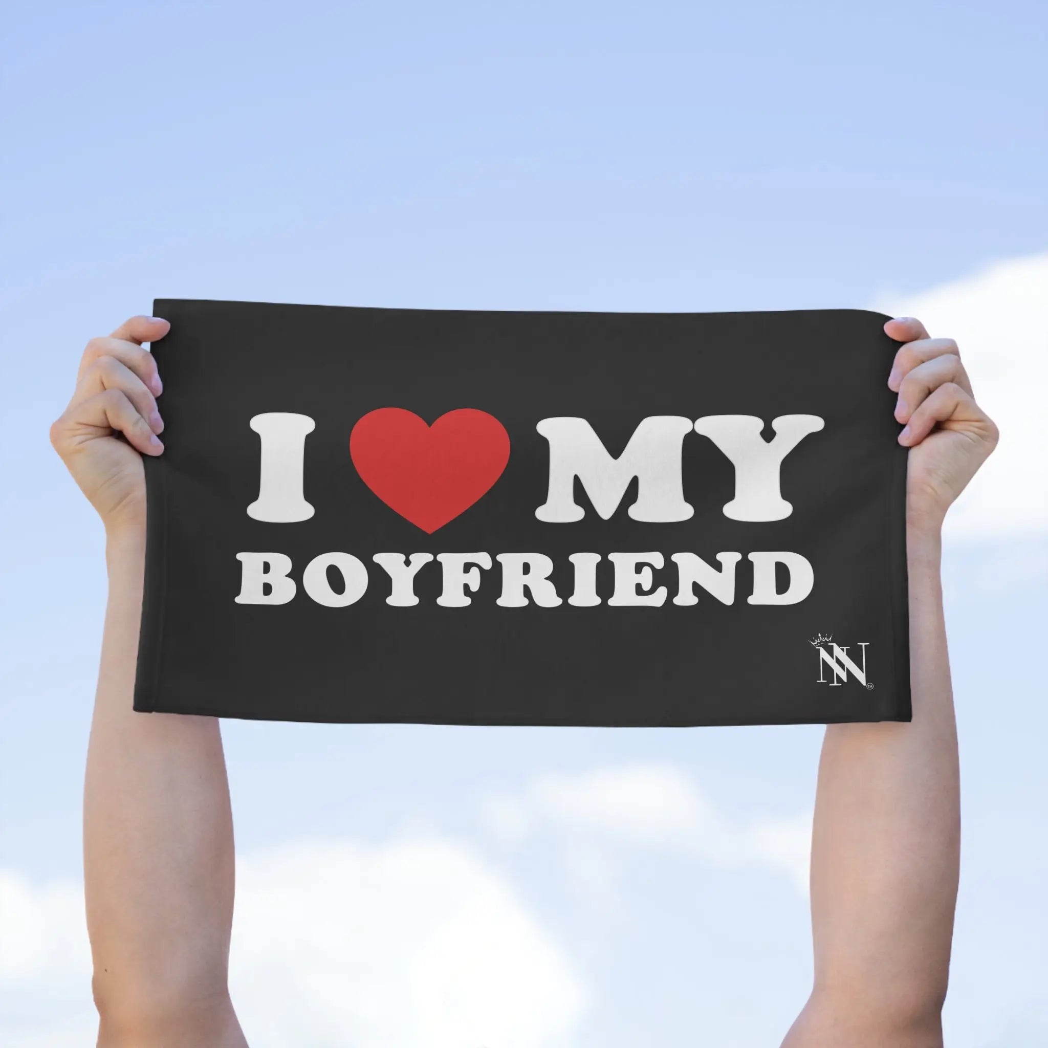 I Love My Boyfriend | Mix & Match Soft Fun-Flirty Lovers’ Towels