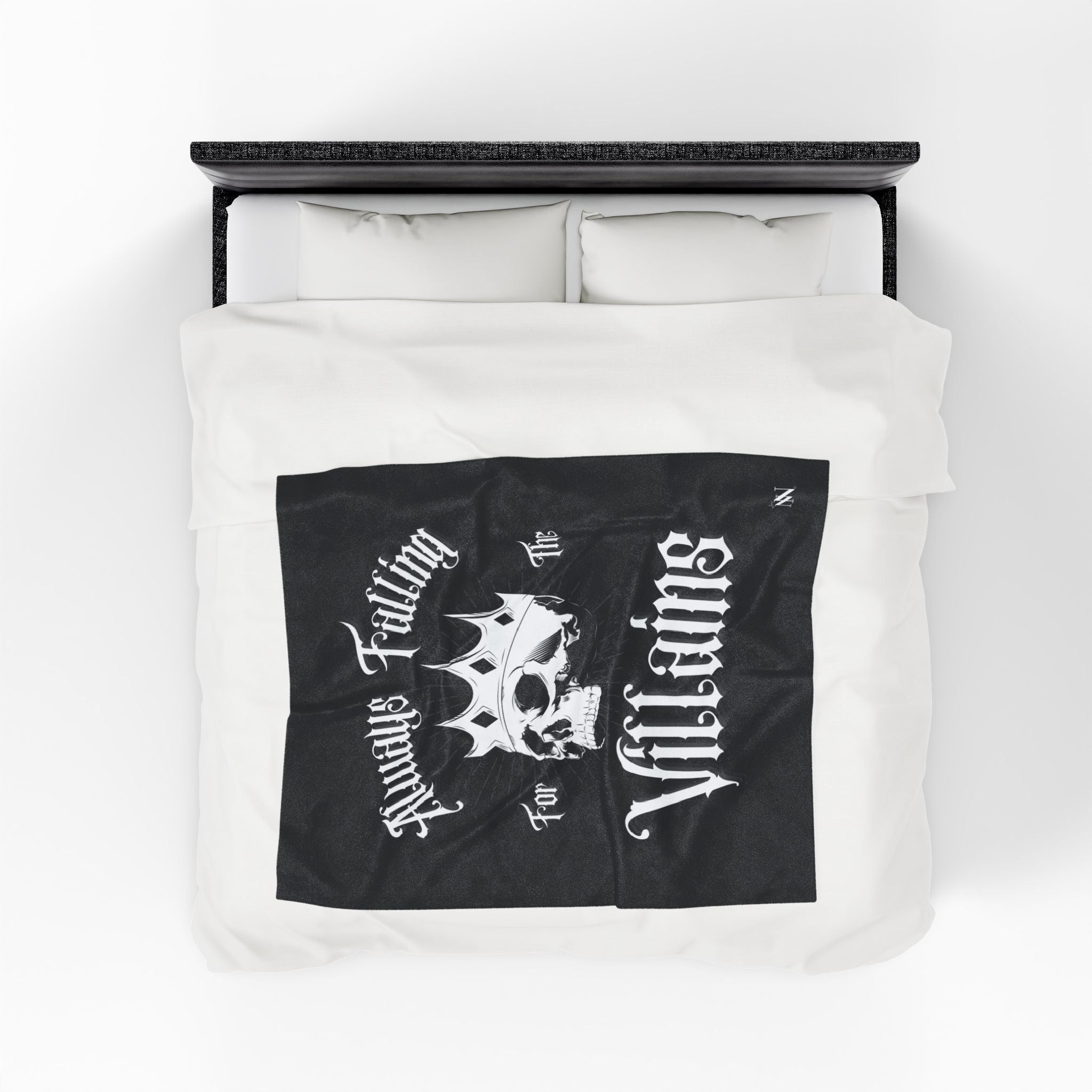 Always Falling for the Villains | Mix & Match Velveteen Fun-Flirty Lovers’ Blankets