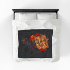Gobble Til’ You Wobble Crow | Nectar Napkins Fun-Flirty Lovers’ Blankets