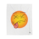 Knocked Out Emoji | Mix & Match Velveteen Fun-Flirty Lovers’ Blankets