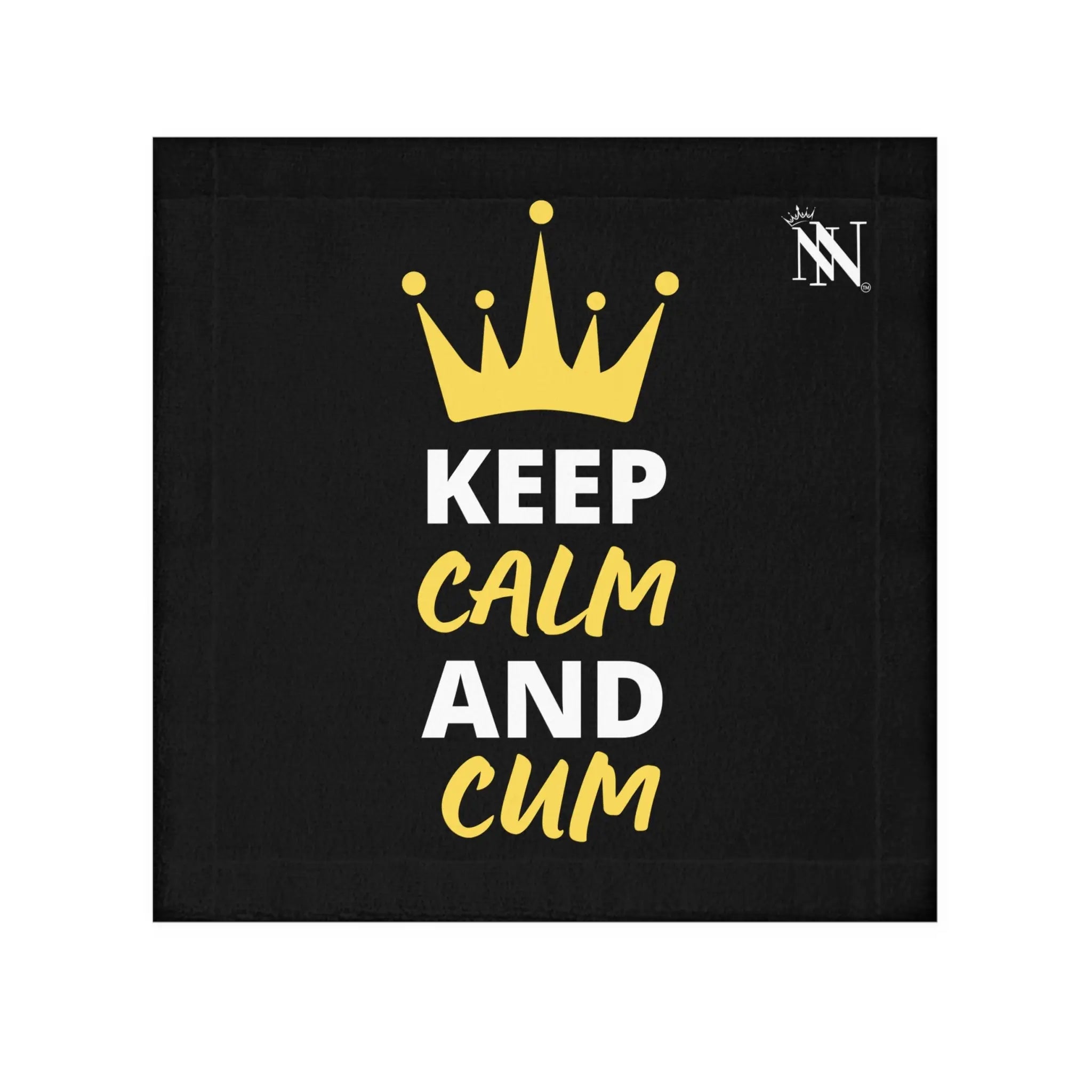 Keep Calm & Cum Queen King | Mix & Match Lils’ Fun-Flirty Lovers’ Towels