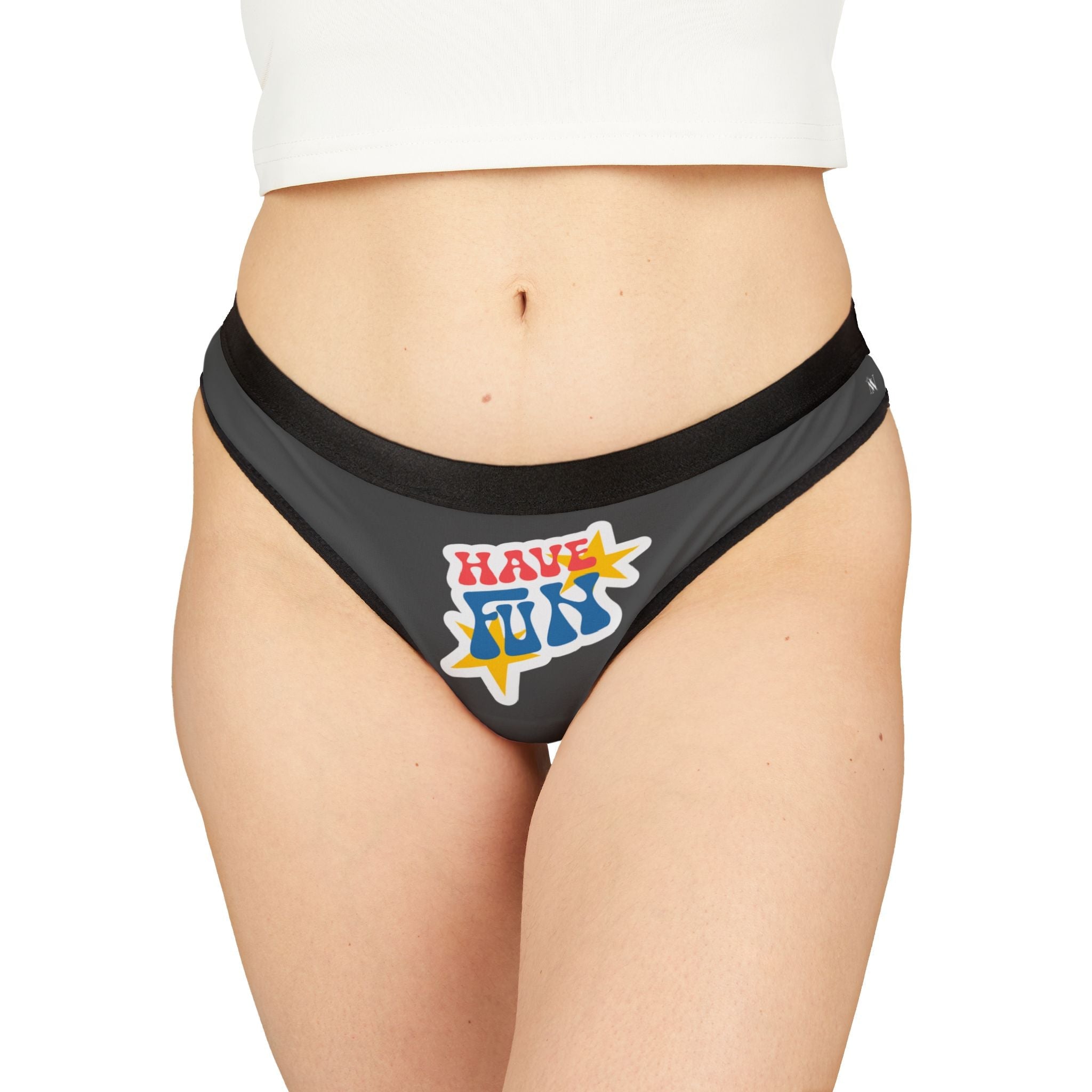 Have Fun Sticker | Mix & Match Women’s Fun-Flirty Lovers’ Thongs