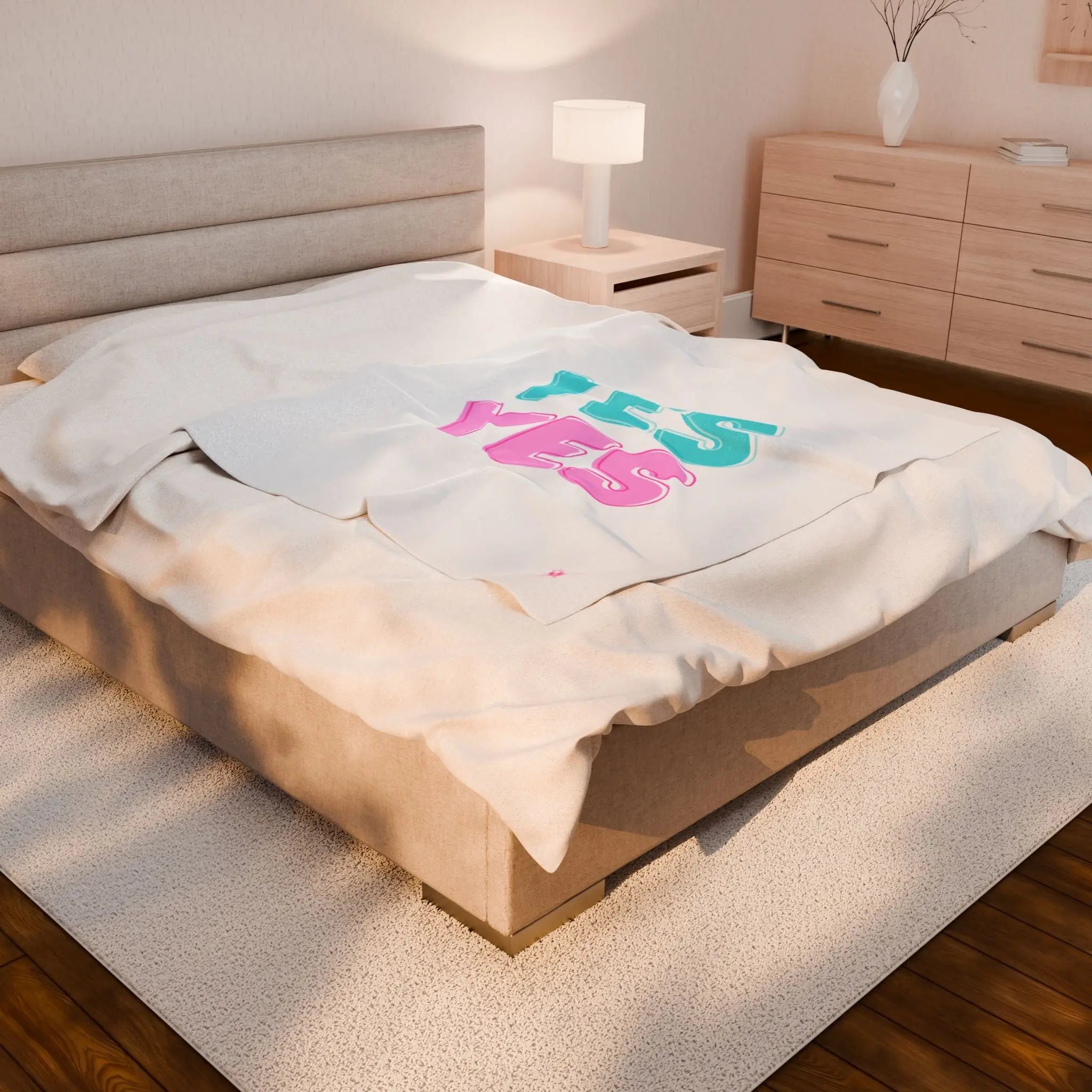 Yes Yes | Mix & Match Velveteen Fun-Flirty Lovers’ Blankets