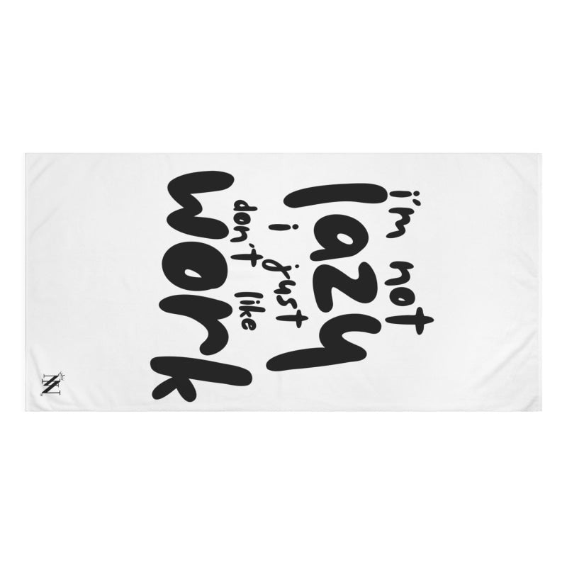I’m Not Lazy | Mix & Match XL Fun-Flirty Lovers’ Towels