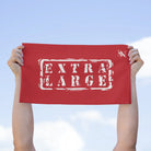 Extra Large Red | Mix & Match Soft Fun-Flirty Lovers’ Towels