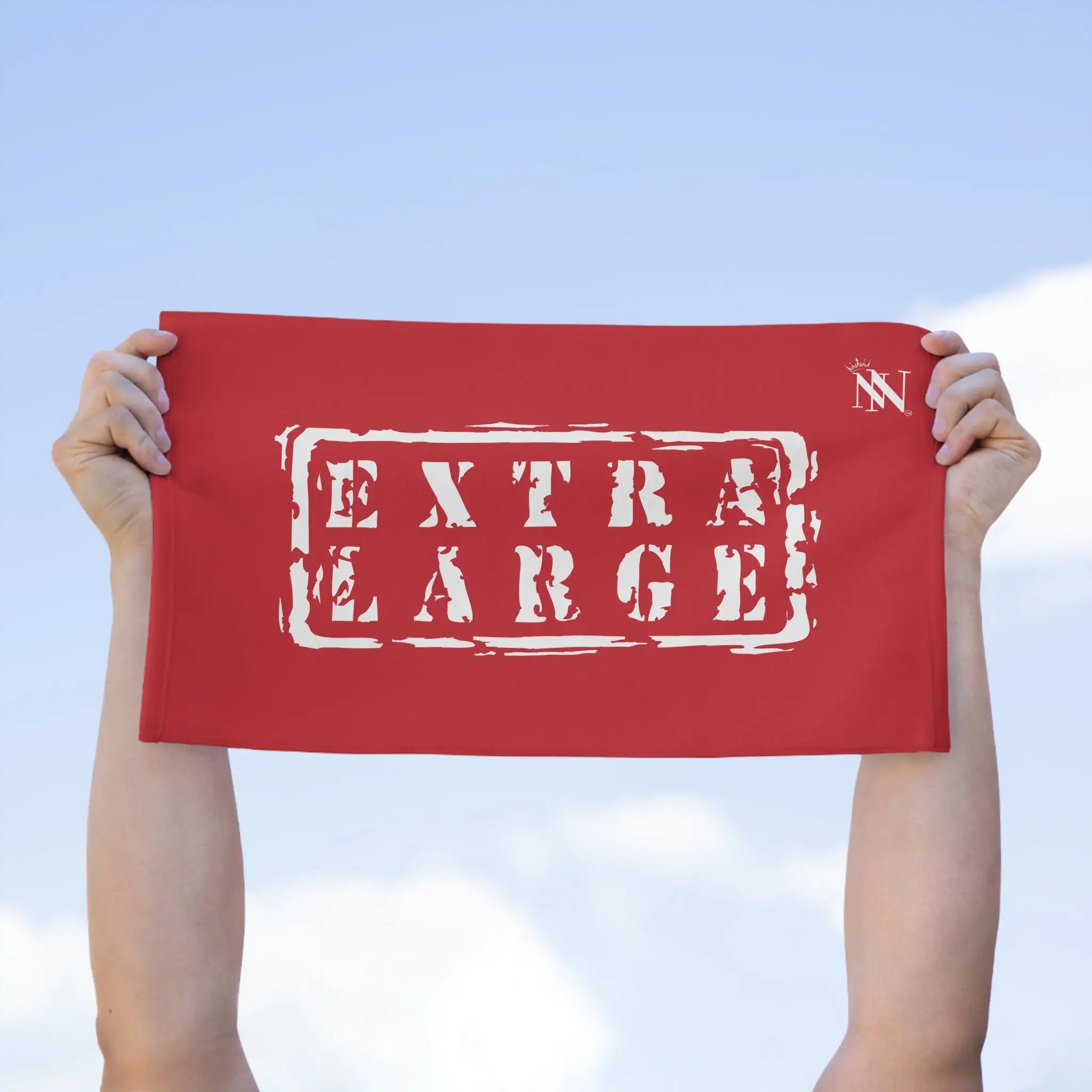 Extra Large Red | Mix & Match Soft Fun-Flirty Lovers’ Towels